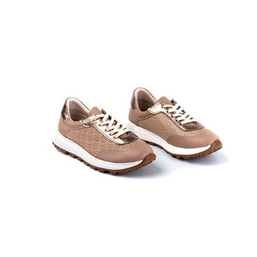 Tenis Susan Nude en cuero